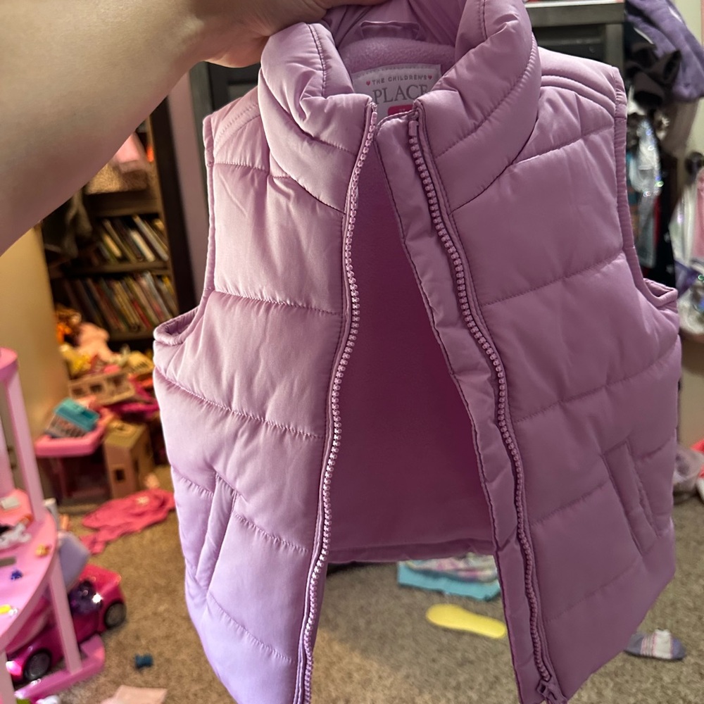 The Children's Place Light Pink Fleece Vest